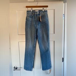 NWT Reformation Size 26 Cynthia Straight Leg Jean in Colorado